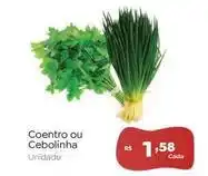 Novo Atacarejo Coentro ou cebolinha oferta