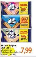 Atacadão Club social - biscoito salgado oferta