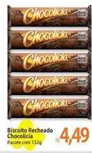 Atacadão Chocolícia - biscoito recheado chocolicia oferta