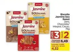 Carrefour Jasmine - biscoito sou sweet oferta