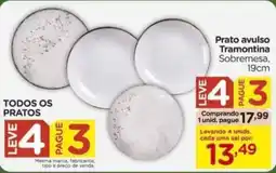 Carrefour Prato avulso Tramontina oferta