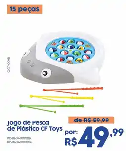 Casa Freitas Jogo de Pesca de Plástico CF Toys oferta