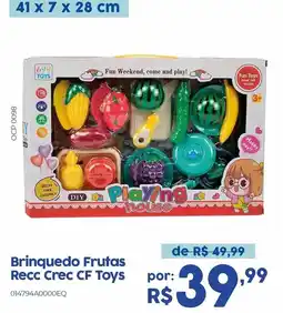 Casa Freitas Brinquedo Frutas oferta