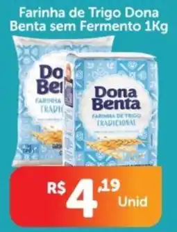 Atakarejo Farinha de Trigo Dona Benta sem Fermento oferta