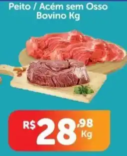 Atakarejo Peito / Acém sem Osso Bovino oferta