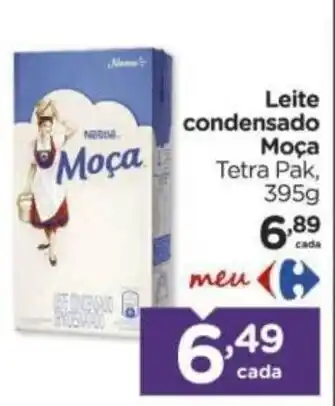 Carrefour Leite condensado moça oferta