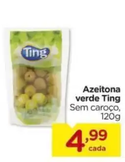 Carrefour Azeitona verde Ting oferta