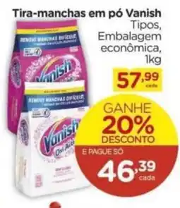 Carrefour Tira-manchas em pó vanish oferta