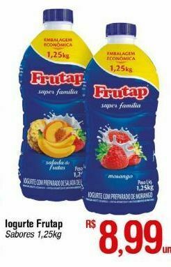 Fort Atacadista Iogurte frutap 1.25kg oferta