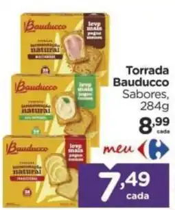 Carrefour Torrada Bauducco Sabores oferta
