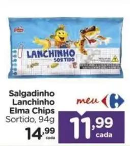 Carrefour Salgadinho Lanchinho Elma Chips oferta
