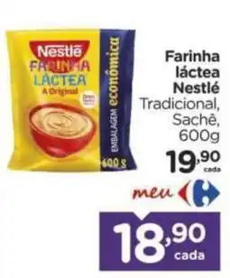 Carrefour Farinha láctea Nestlé Tradicional, Sachê oferta