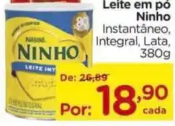 Carrefour Leite em pó Ninho Instantâneo, Integral oferta