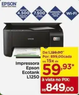 Carrefour Impressora Epson Ecotank L1250 oferta