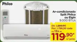 Carrefour Ar-condicionado Split Philco ou Elgin 9.000 BTUs oferta