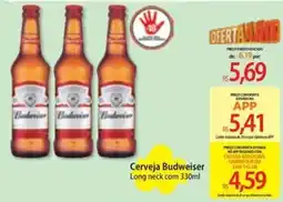 Atacadão Cerveja Budweiser Long neck oferta
