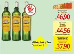 Atacadão Whisky Cutty Sark oferta