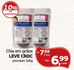 Cometa Supermercados Chia em grãos leve croc premium oferta