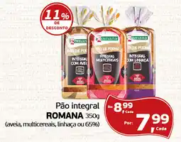 Cometa Supermercados Pão integral romana oferta