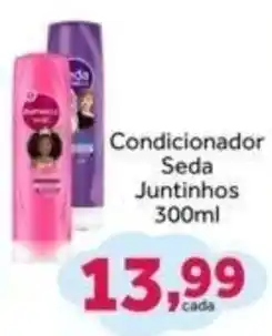 Shibata Supermercados Condicionador Seda Juntinhos oferta