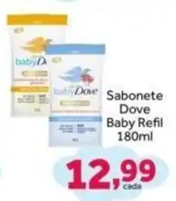 Shibata Supermercados Sabonete Dove Baby Refil oferta