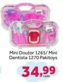 Shibata Supermercados Mini Doutor 1265/ Mini Dentista 1270 Pakitoys oferta