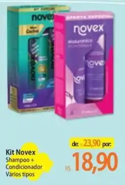 Atacadão Kit Novex Shampoo + Condicionador Vários tipos oferta