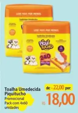 Atacadão Toalha Umedecida Piquituch oferta