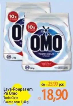 Atacadão Lava-Roupas em Pó Omo Todo Ciclo oferta