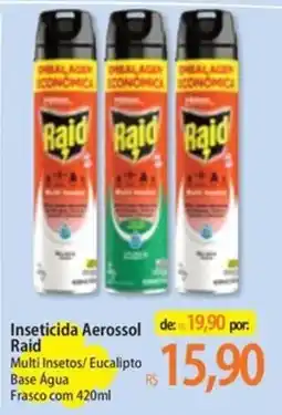 Atacadão Inseticida Aerossol Raid Multi Insetos/ Eucalipto Base Água oferta