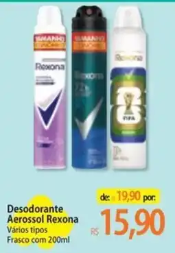 Atacadão Desodorante Aerossol Rexona Vários tipos oferta