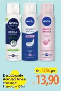 Atacadão Desodorante Aerossol Nivea Vários tipos oferta