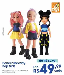 Casa Freitas Boneca Beverly Pop Girls oferta