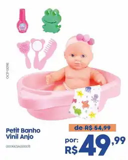 Casa Freitas Petit Banho Vinil Anjo oferta
