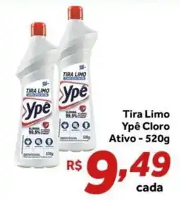 Shibata Supermercados Tira Limo Ypê Cloro Ativo oferta
