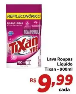 Shibata Supermercados Lava Roupas Líquido Tixan oferta