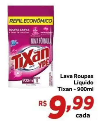 Lava Roupas Líquido Tixan