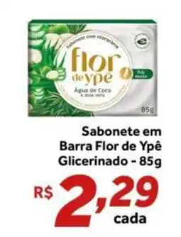 Shibata Supermercados Sabonete em barra flor de ypê glicerinado oferta
