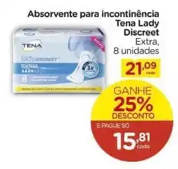 Carrefour Absorvente para incontinência Tena Lady Discreet Extra oferta