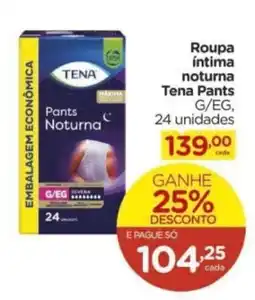 Carrefour roupa íntima noturna tena pants g/eg oferta