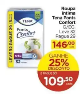 Carrefour roupa íntima tena pants confort oferta