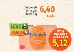 Sonda Sabonete johnson's baby oferta