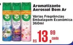 Supermercados Mateus Aromatizante Aerossol Bom Ar oferta