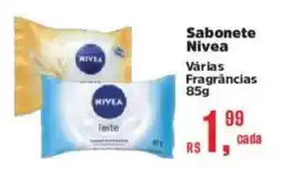 Supermercados Mateus Sabonete nivea oferta