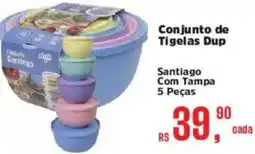 Supermercados Mateus Conjunto de Tigelas Dup oferta