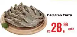 Supermercados Mateus Camarão Cinza oferta