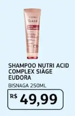Assaí Atacadista Shampoo nutri acid complex siàge eudora oferta