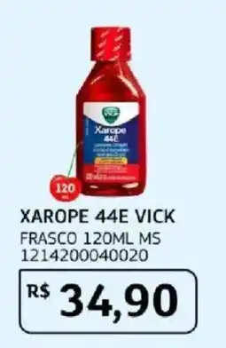 Assaí Atacadista Xarope 44e vick oferta