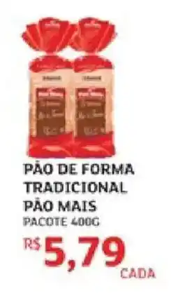 Assaí Atacadista Pão de forma tradicional pão mais oferta