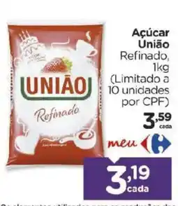 Carrefour Bairro Açúcar União Refinado oferta